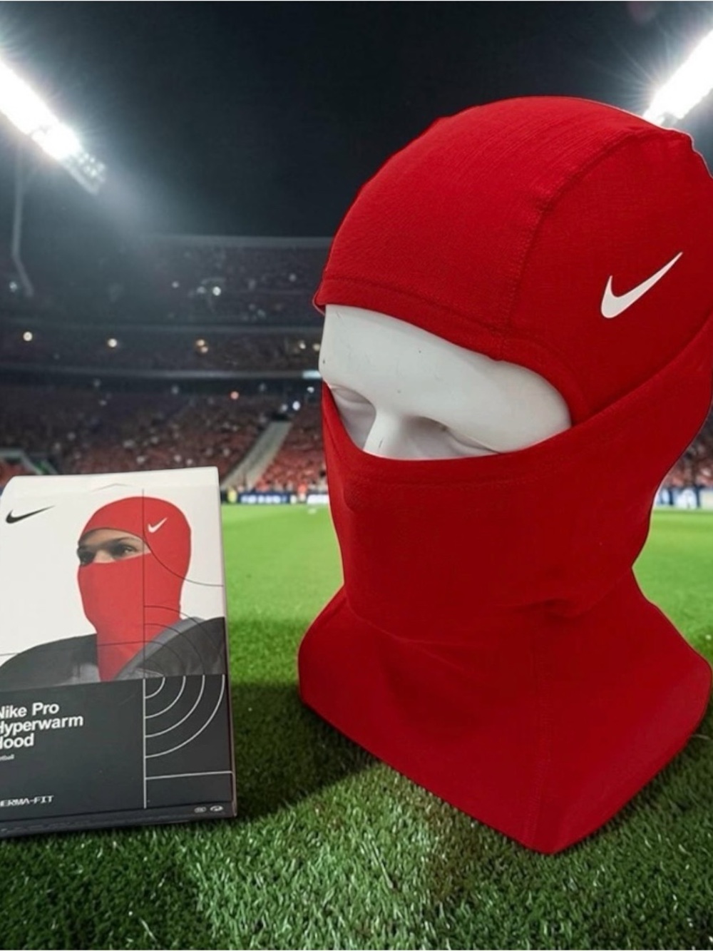 🔥 Nike Pro Hyperwarm Hood – Red 🔥
